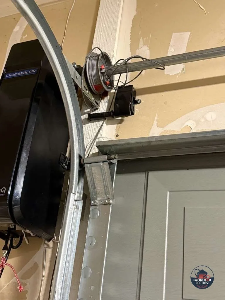 Unraveled Tangled Lift Cable Before Repair